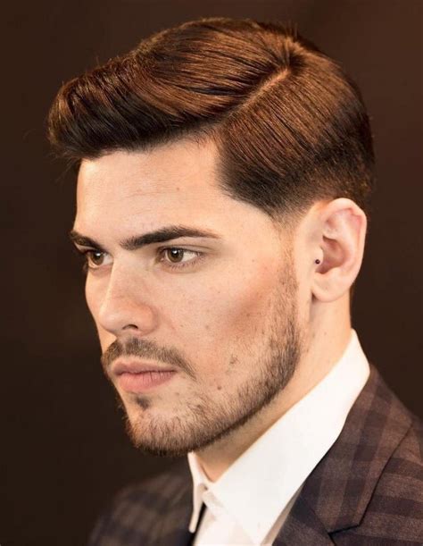 men's short comb over hairstyles|classic comb over haircut.